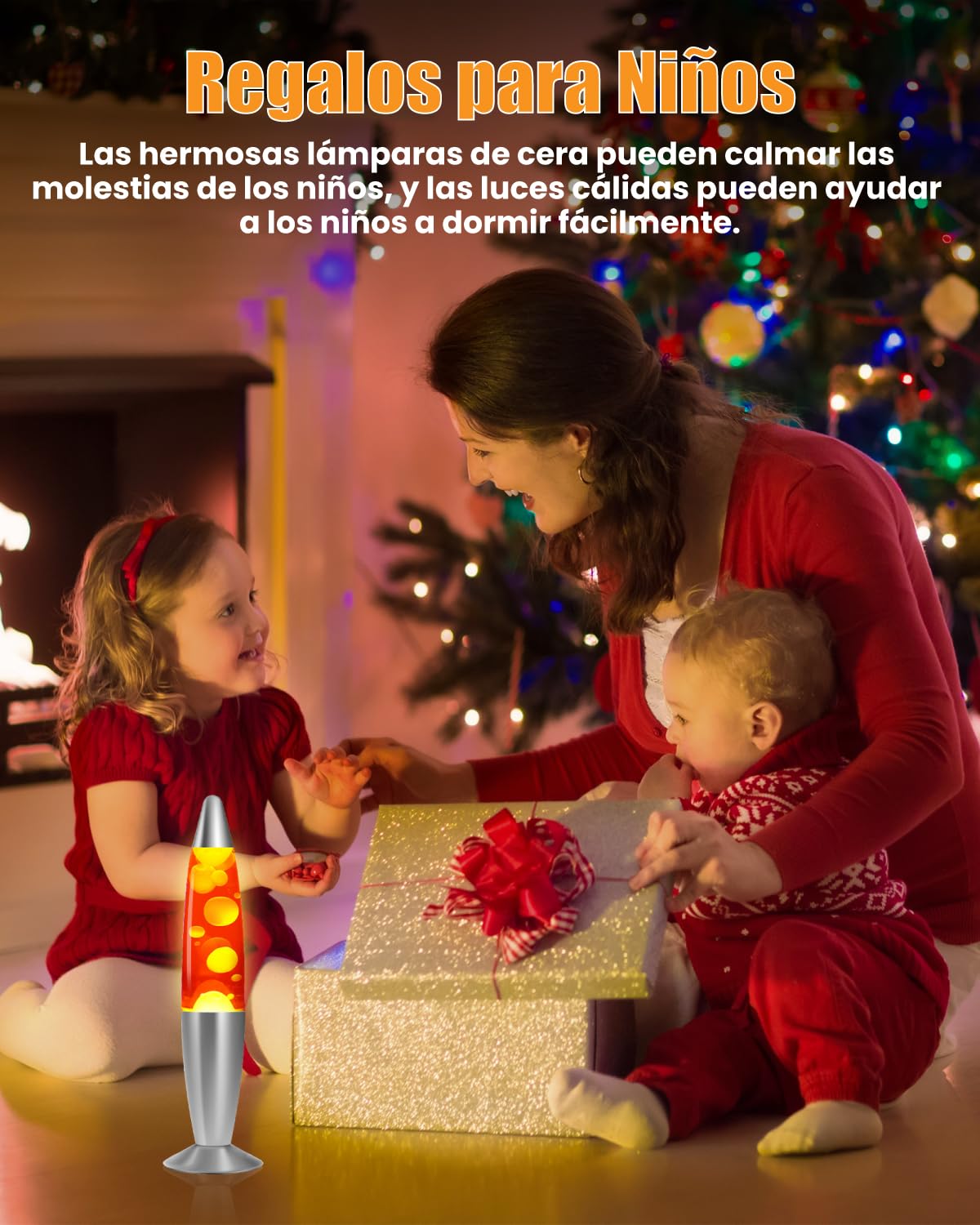 DoRight Lámpara de Lava Clásica Cera Amarilla/Aluminio Líquido Rojo Lámpara de Lava de Movimiento para una Relajación Pacífica, 13.38 Pulgadas, con 2 Paquete R39 25W E14 Bombilla de Lámpara de Lava