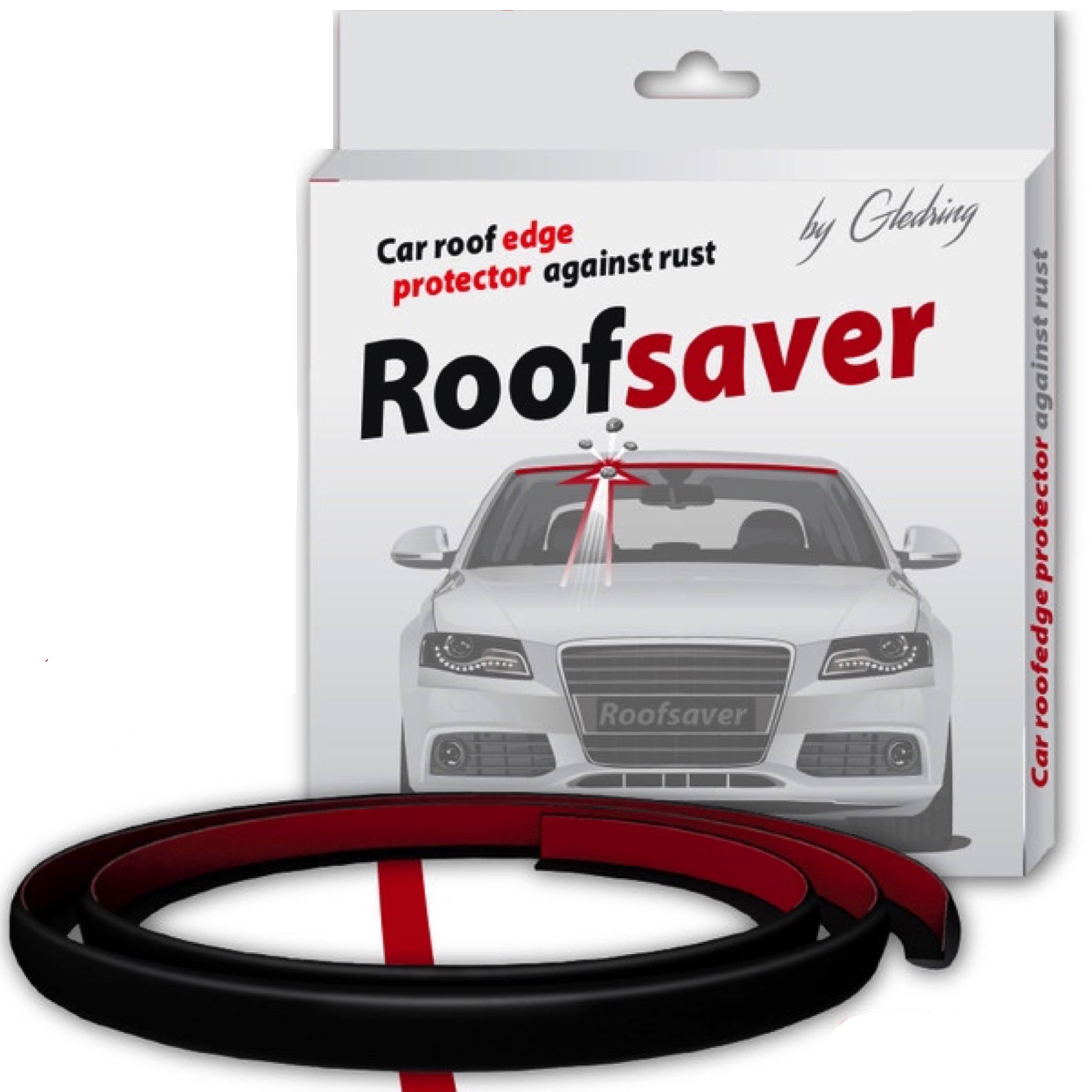AROBA ARS035A Osłona krawędzi dachu, kompatybilna z Volkswagen Sharan Van 2 Generation (08.2010-06.2022) Roof Saver ochrona dachu