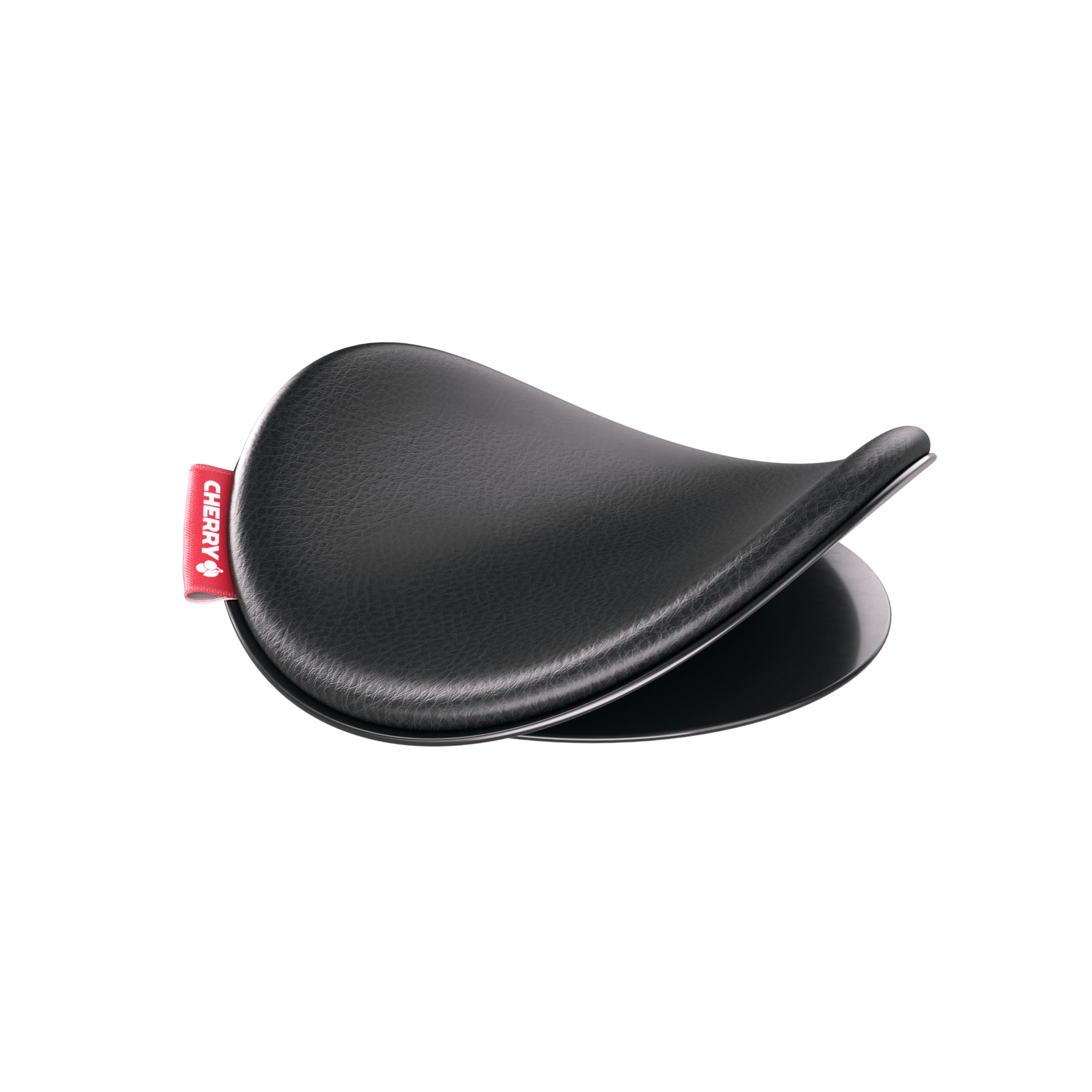 CHERRY SLIDEPAD ERGO, Apoyabrazos deslizante, Reposabrazos ergonómico para el escritorio, Utilizable para ratón y teclado, Certificado IGR, 1 almohadilla, Negro