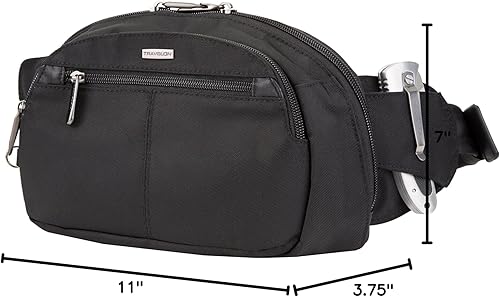 Miniatura 8 de Travelon Riñonera oculta antirrobo color negro Negro talla única  Riñonera oculta antirrobo