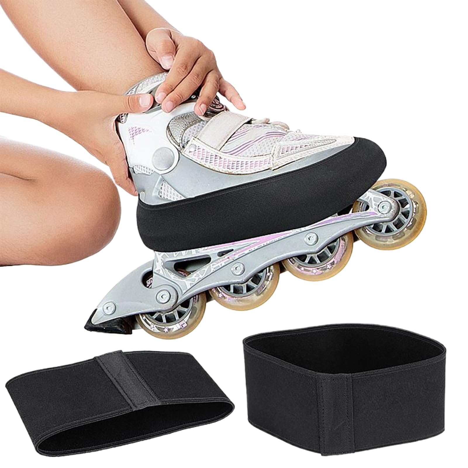 Protezioni per pattini a rotelle, elastiche, impermeabili, protezione per le dita dei pattini su ghiaccio, per adulti, giovani, hockey, pattinaggio di velocità, per ragazze e ragazzi