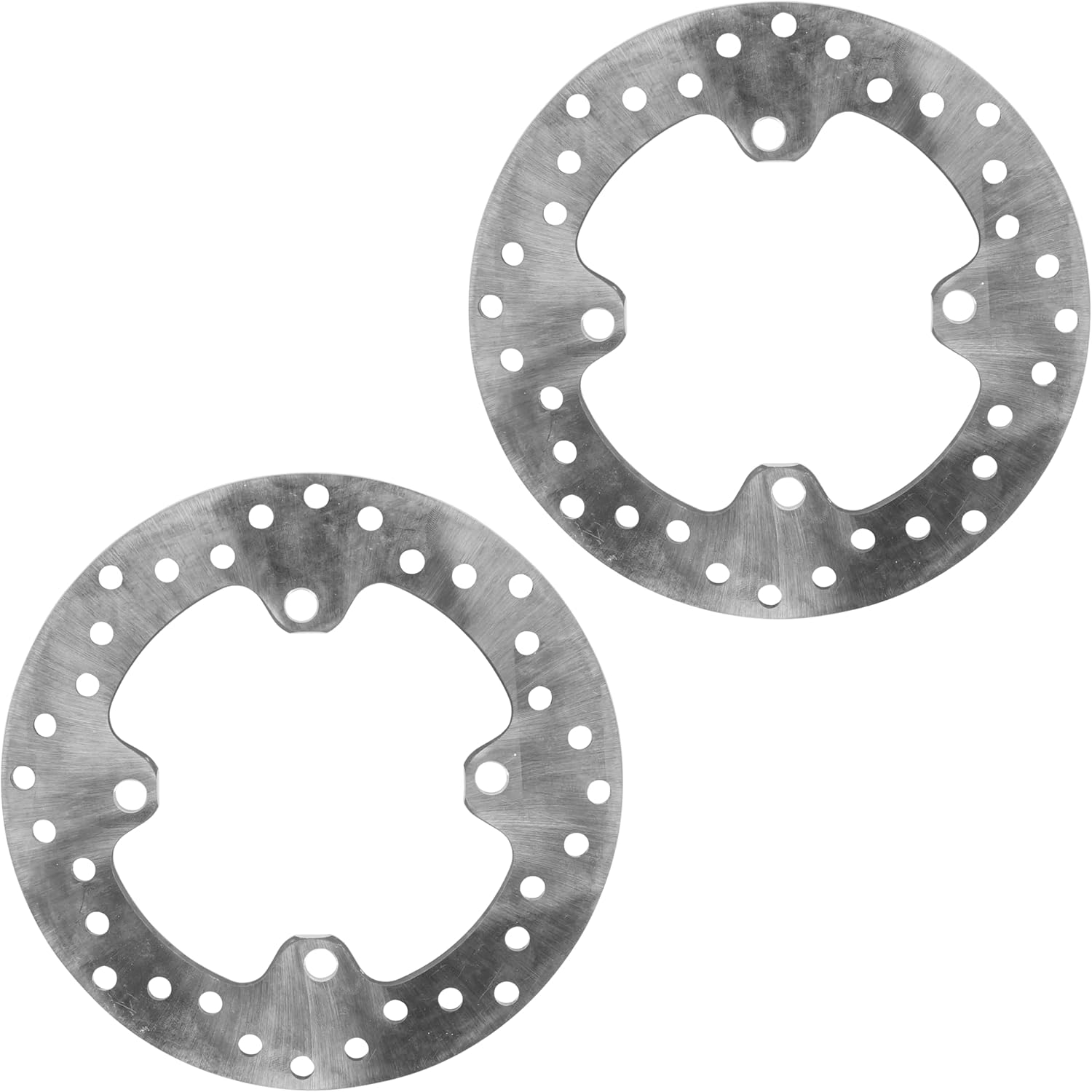 Caltric Front/Rear Brake Disc Rotor Compatible with Honda Pioneer 1000-5 SXS1000M5 2016 2017 2018 2019 2020 2021