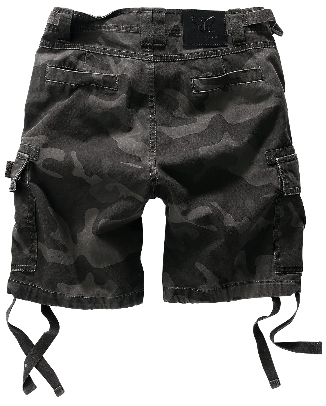 Black Premium by EMP Mujer Pantalón Corto Cargo Camuflaje
