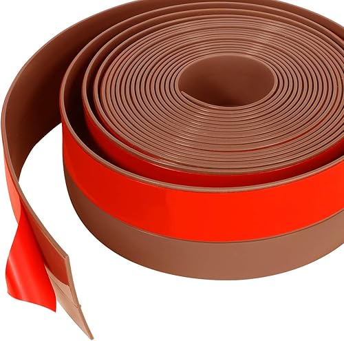 Miniatura 3 de TORRAMI Burlete ancho de silicona de 3 pulgadas de ancho y 20 pies de largo, sello de tapón para puerta de granero y garaje debajo de la parte