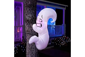 Joiedomi 4Ft Halloween Blow Up Ghost Tree