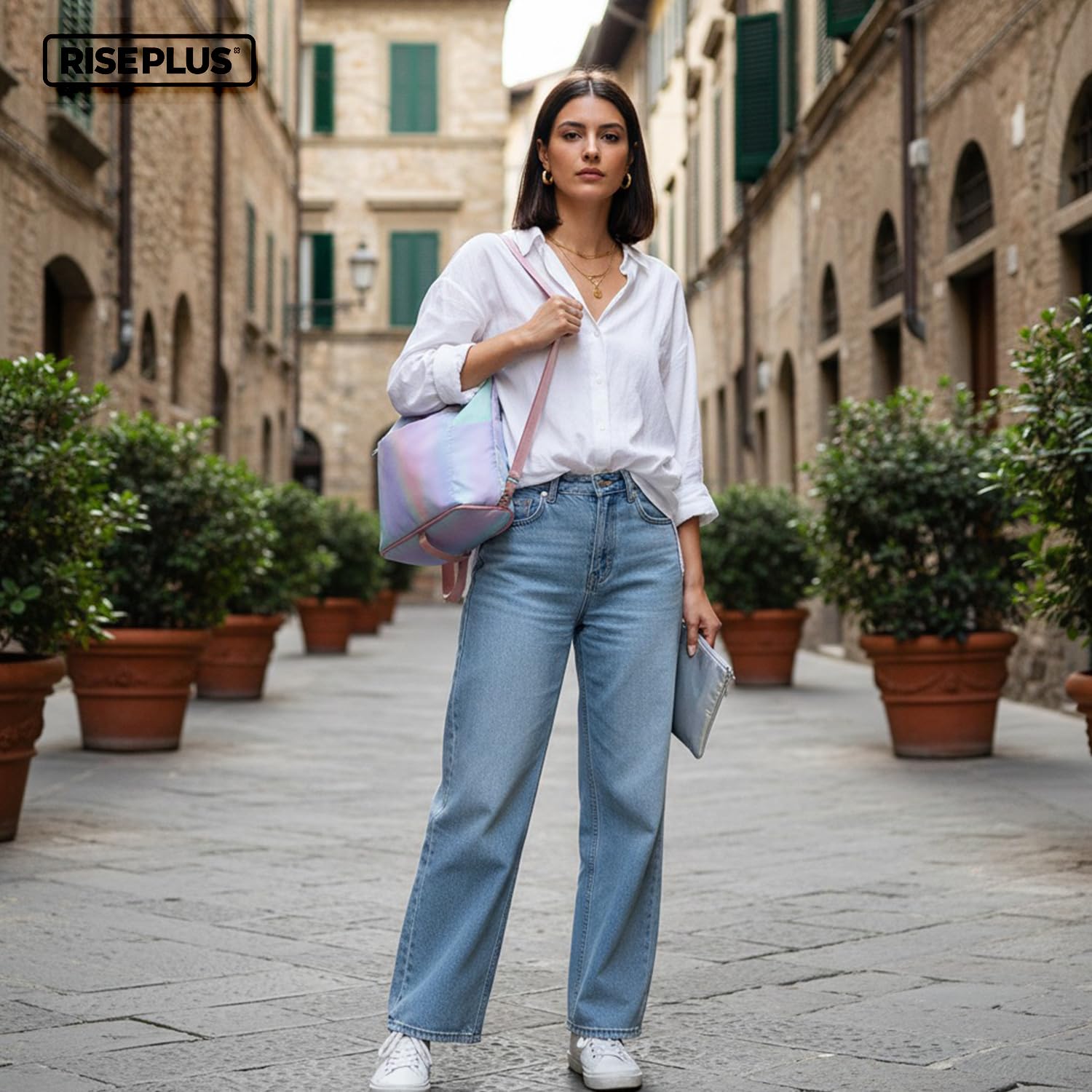 Mochila de Cuerdas Impermeable para Mujer y Hombre, Bolsa de Deporte Faltable con Gran Capacidad para Gimnasio, Natación, Viajes y Actividades al Aire Libre
