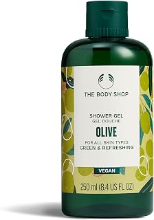 Olive Shower Gel, Paraben-Free Body Wash, 8.4 Fl Oz (Pack of 1)