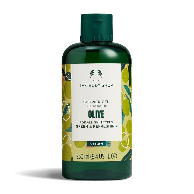 Gel de banho The Body Shop com azeite de oliva, 250 mL