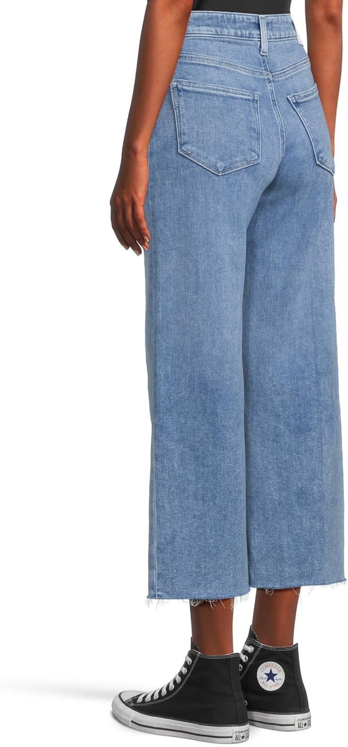 PAIGE Women's Anessa Jeans with Raw Hem - Image 3