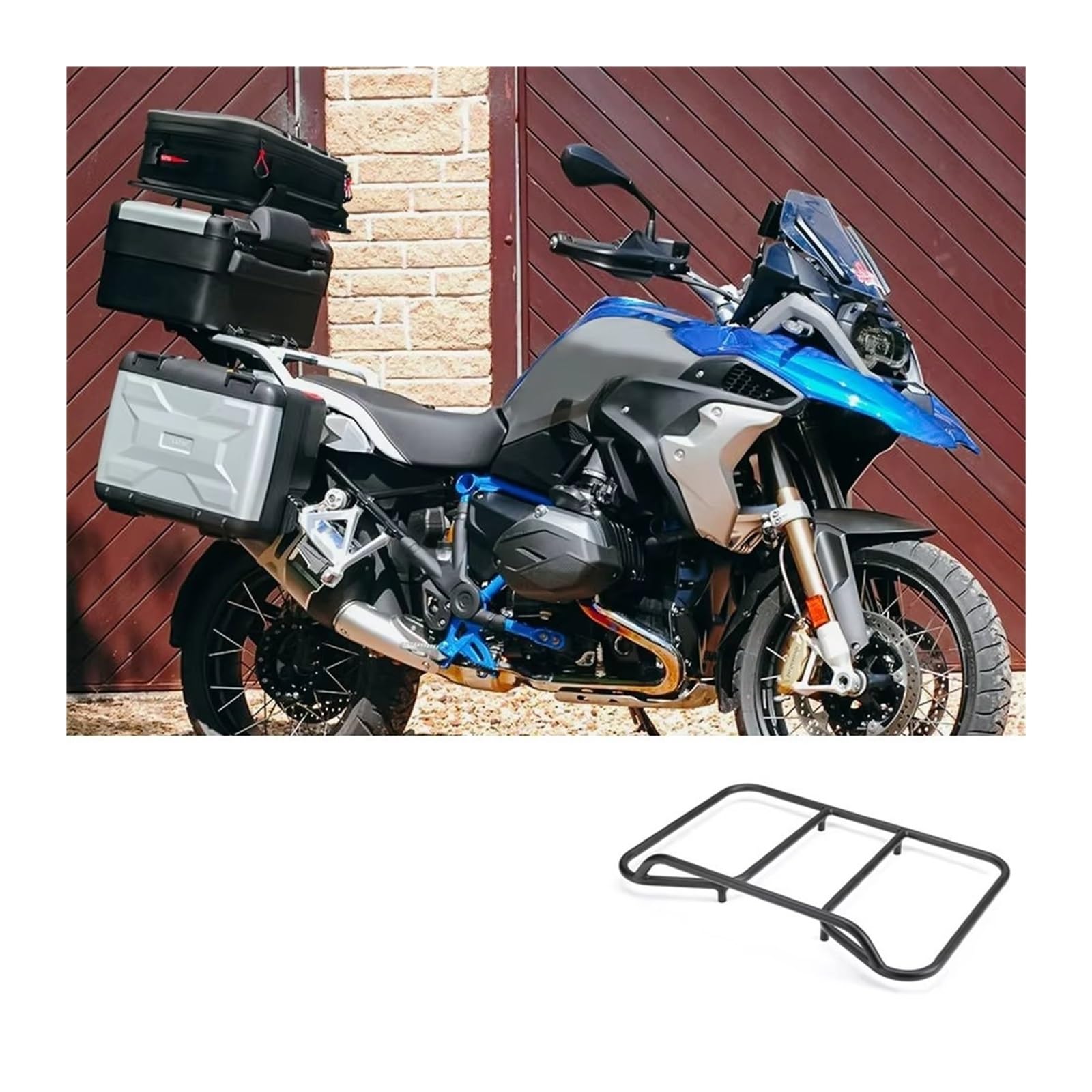 Moto Porte-Bagages pour BMW pour Vario pour Valise R1200 1250 GS F850GS F750GS R1200GS pour ADV pour Aventure Porte-Bagages Porte-Bagages Arrière(Top Case Rack)
