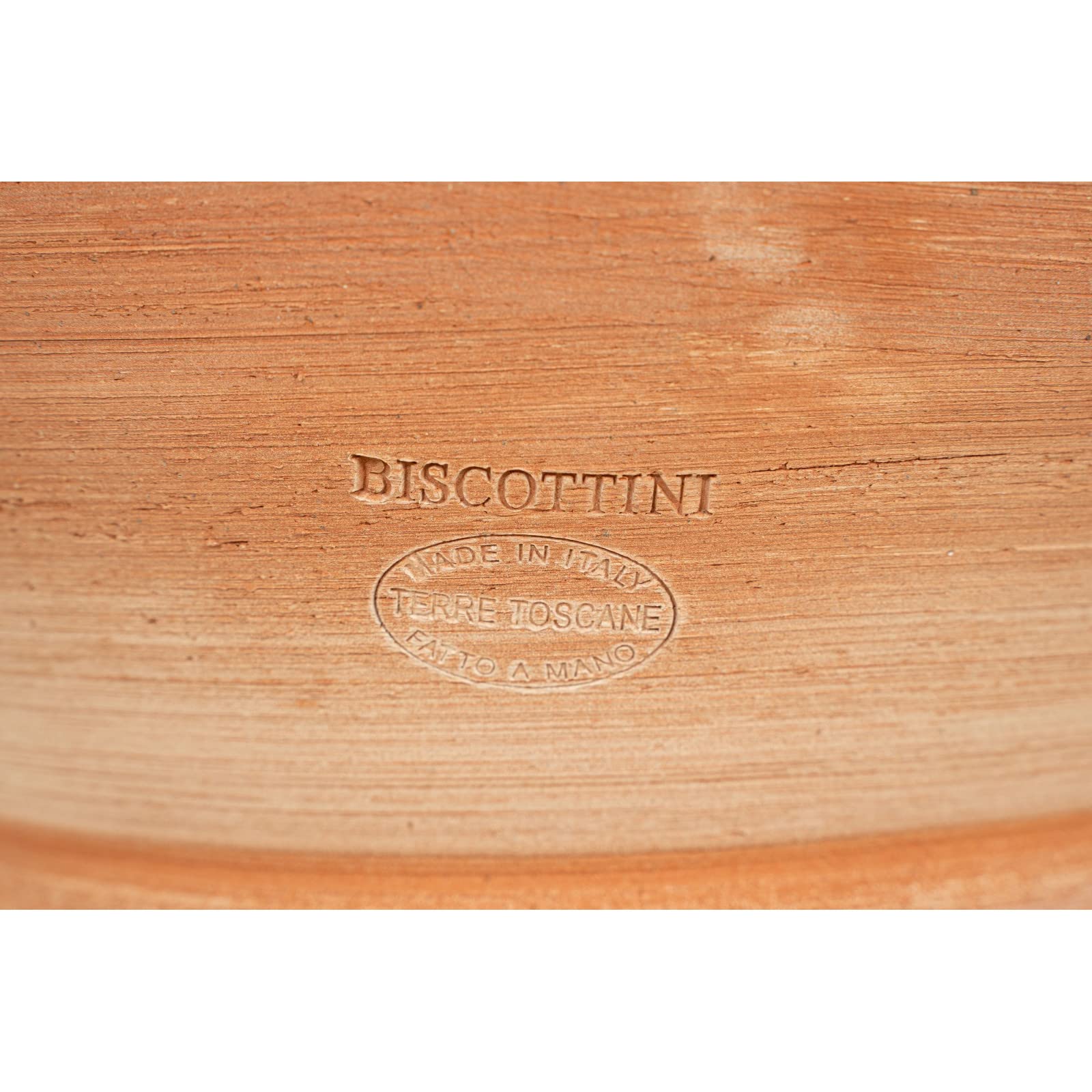 Biscottini Vasi terracotta artigianali 30x28x30 cm | Vaso terracotta interno ed esterno | Vasetti piante grasse Made in Italy