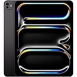 Apple iPad Pro 13-Inch (M4): Built for Apple Intelligence, Ultra Retina XDR Display, 256GB, 12MP Front/Back Camera, LiDAR Scanner, Wi-Fi 6E, Face ID, All-Day Battery Life — Space Black