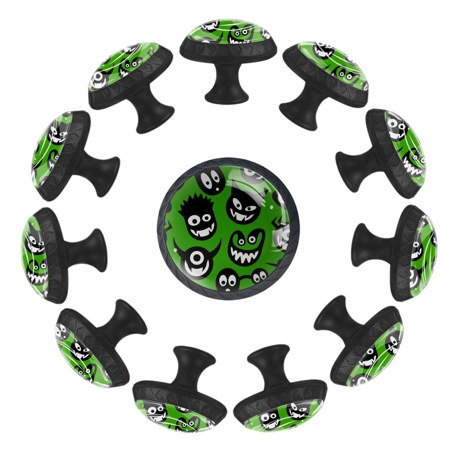 Bouton de tiroir rond 35 mm lot de 12 poignées commode chambre enfant salle de jeux