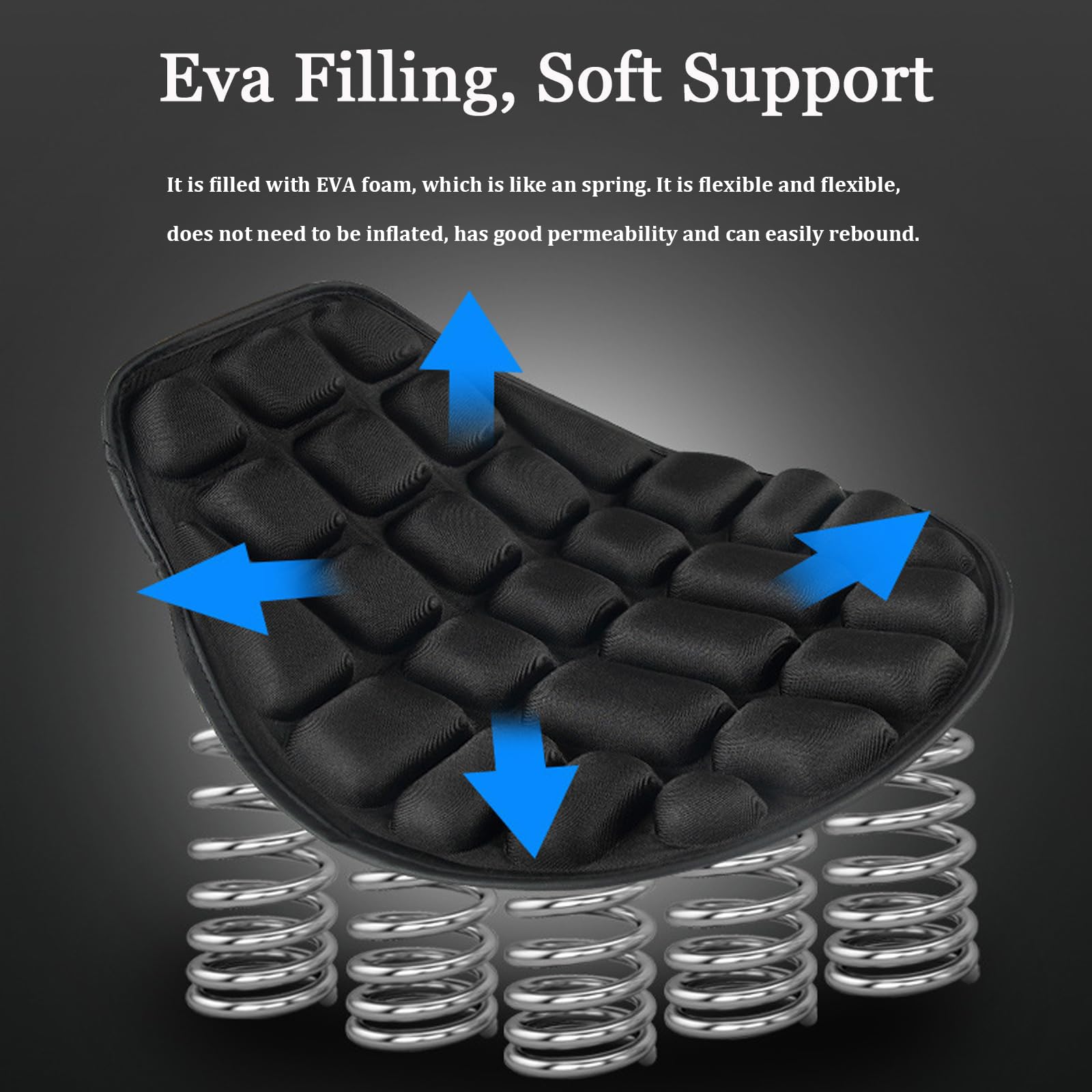 Amazon.com: QionWon Motorcycle Seat Cushion for Kawasaki Ninja ZX