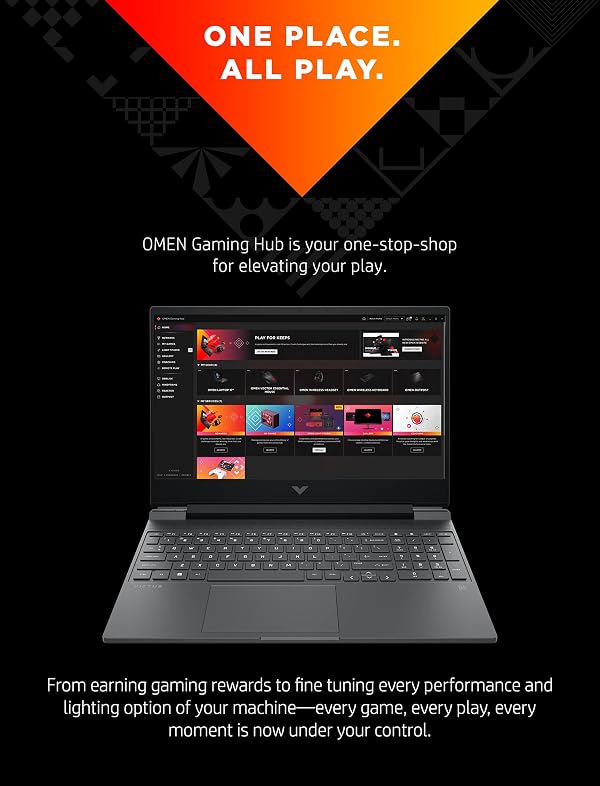 HP Victus 15 Gaming Laptop, NVIDIA GeForce RTX 3050 Ti, 12th Gen Intel Core i7, 8 GB RAM, 512 GB SSD, Full HD IPS Display, Windows 11 Home, Backlit Keyboard, Enhanced Thermals (15-fa0020nr, 2022) by HP - Used condition - Image 7