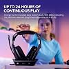 Logitech G Astro A50 Omni-Platform Kablosuz Oyun Kulaklığı + PS5, Xbox, PC için Baz İstasyonu: PLAYSYNC Ses Değiştirici,lt;16 bit/48 kHz (Konsol),lt;24 bit/48 kHz (PC), 24 saat Pil, 2.4GHz ve BT - Beyaz