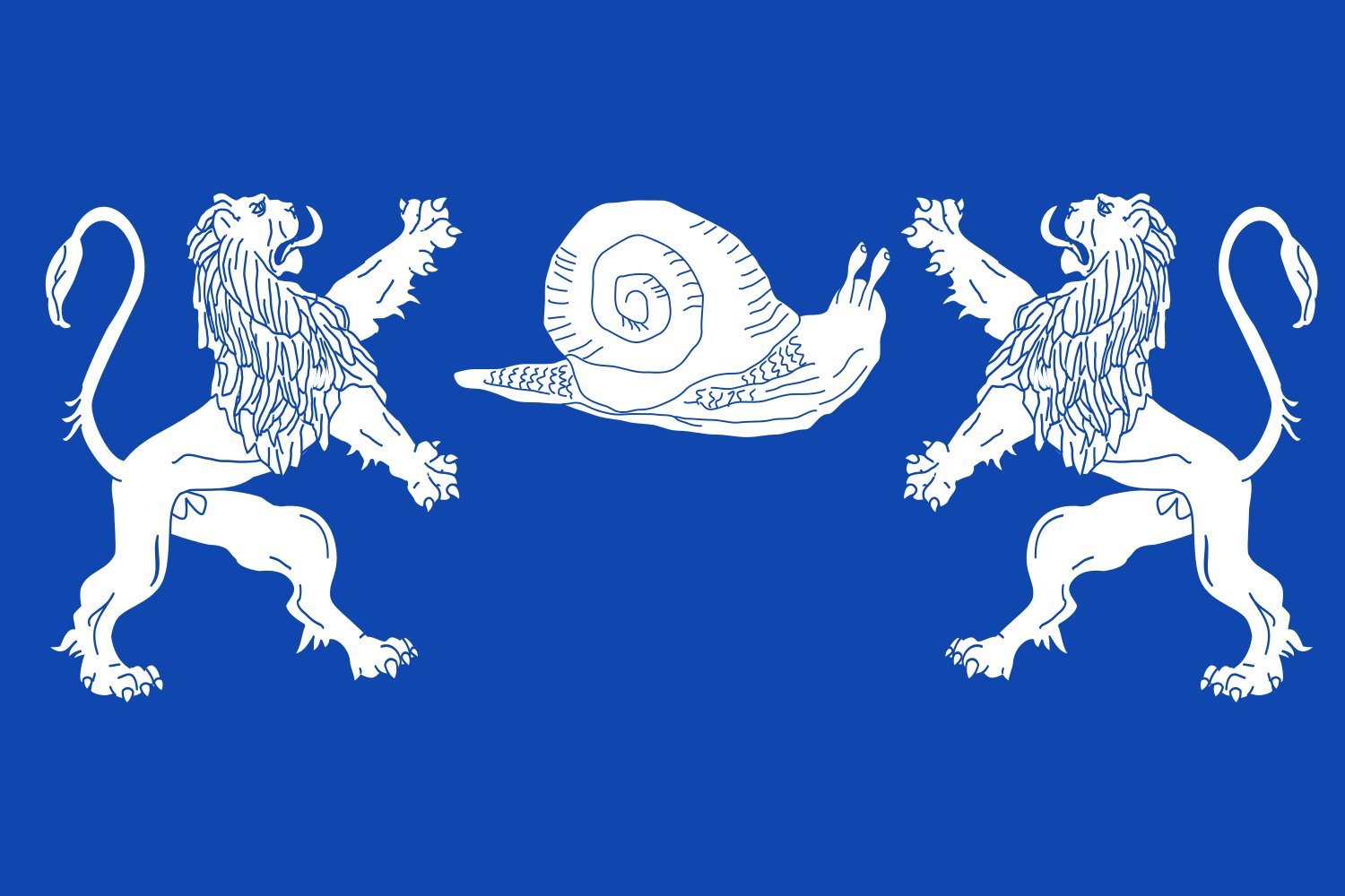 Drapeau large Alustante : pavillon rectangulaire de grande taille