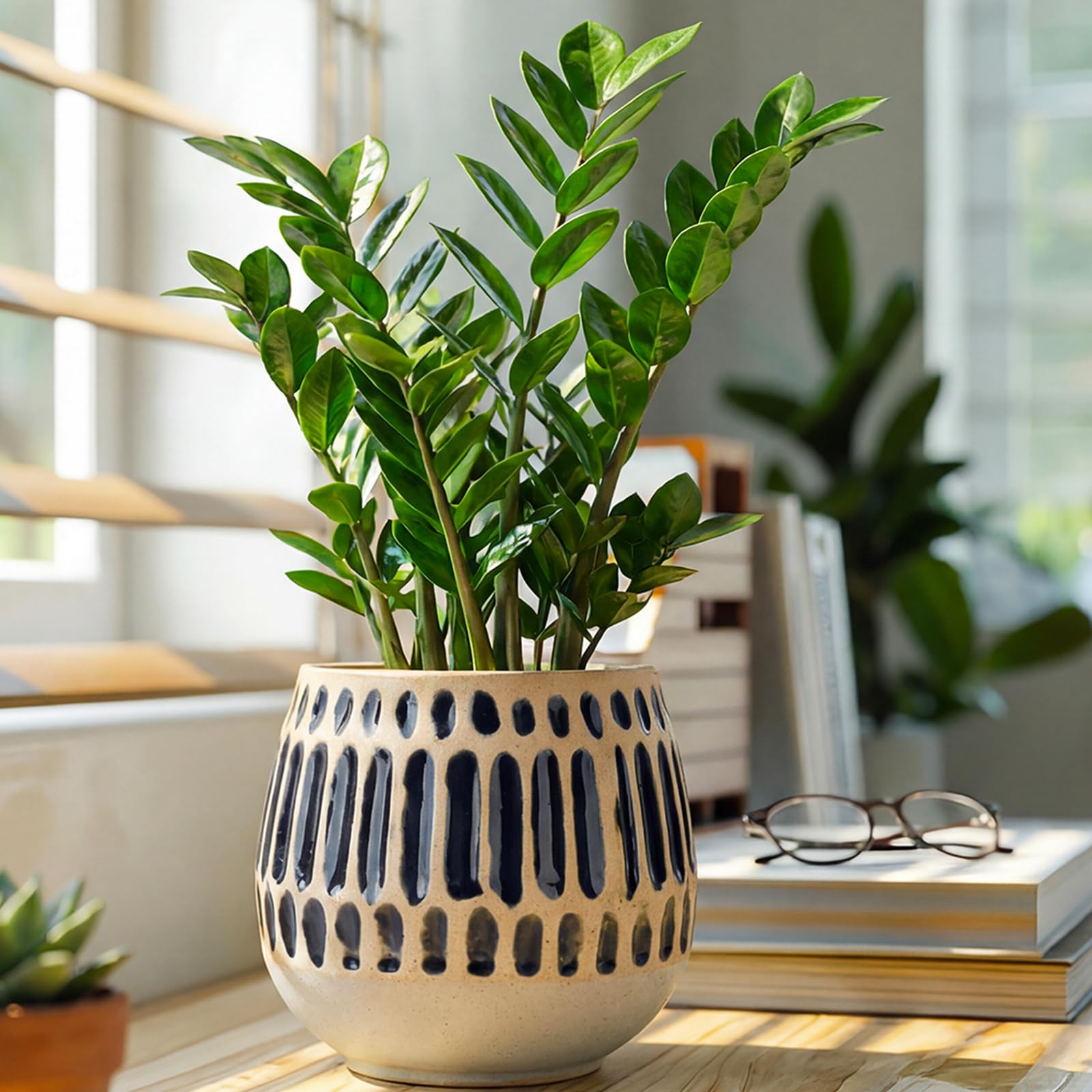 Chonsun Blue Stripe Planter