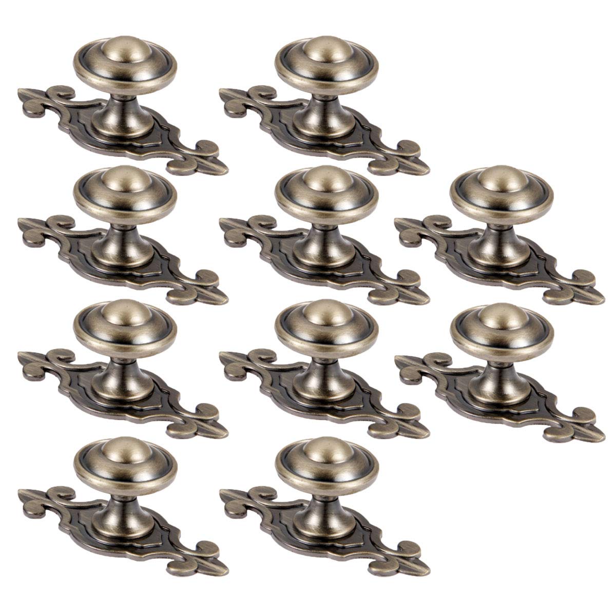 Boutons armoire retro bronze poignées de tiroir style classique qualitatif