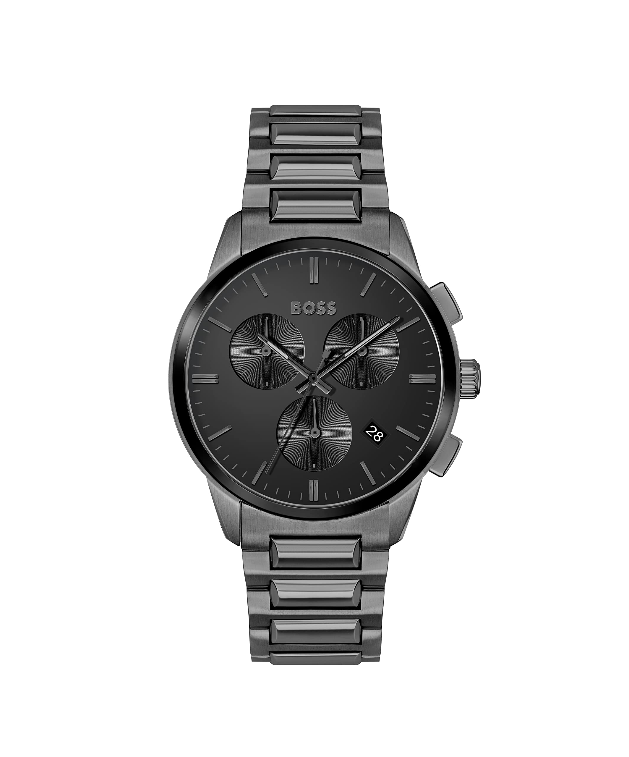 BOSS Dapper Analog Black Dial Mens Watch-1513929 (B09R93GTPH) Amazon Price History, Amazon Price Tracker