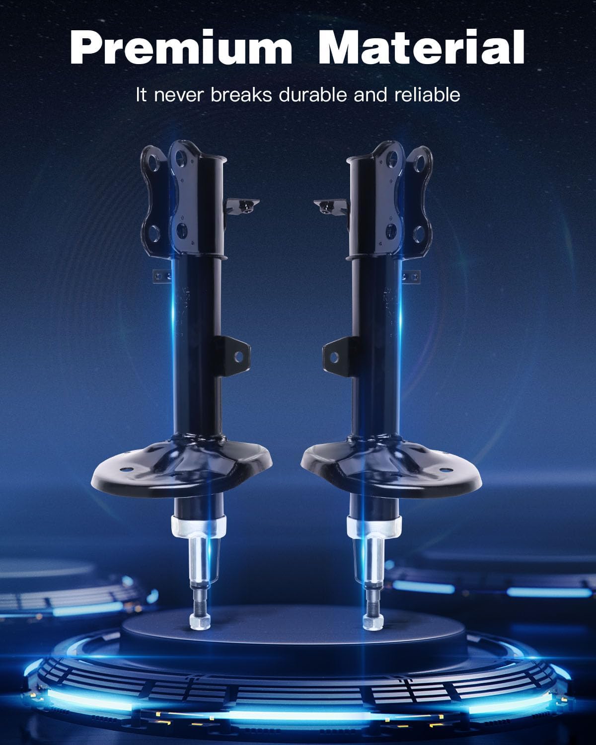 ECCPP shock Struts shock absorbers for 1999-2003 for Lexus RX300,2001-2003 for Toyota Highlander shock Struts for 334263 334264 Rear shocks