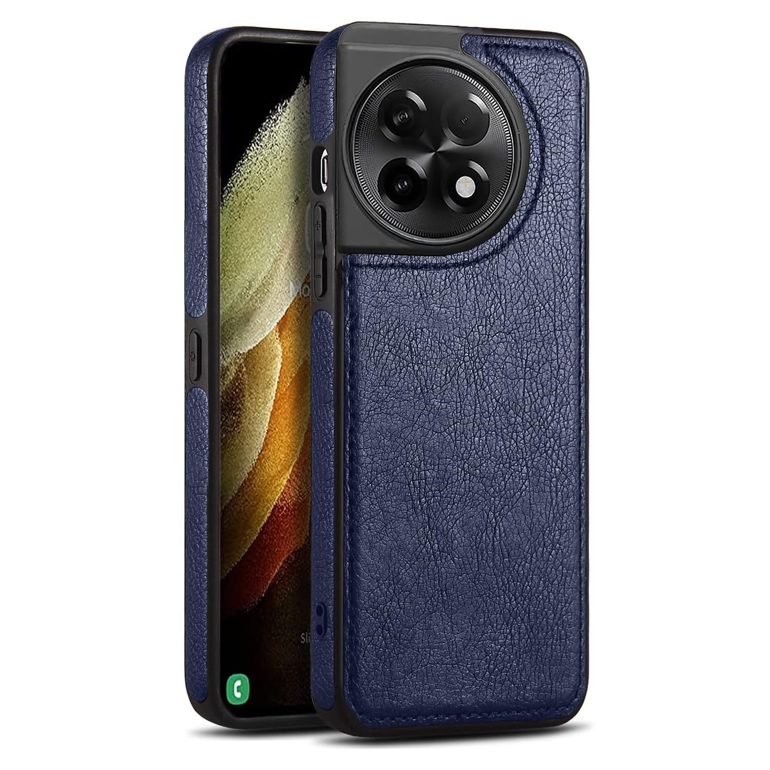 V-TAN Soft Leather case Back Cover Compatible with OnePlus 11R 5G (Blue) (B0D4M8BFMF) Amazon Price History, Amazon Price Tracker