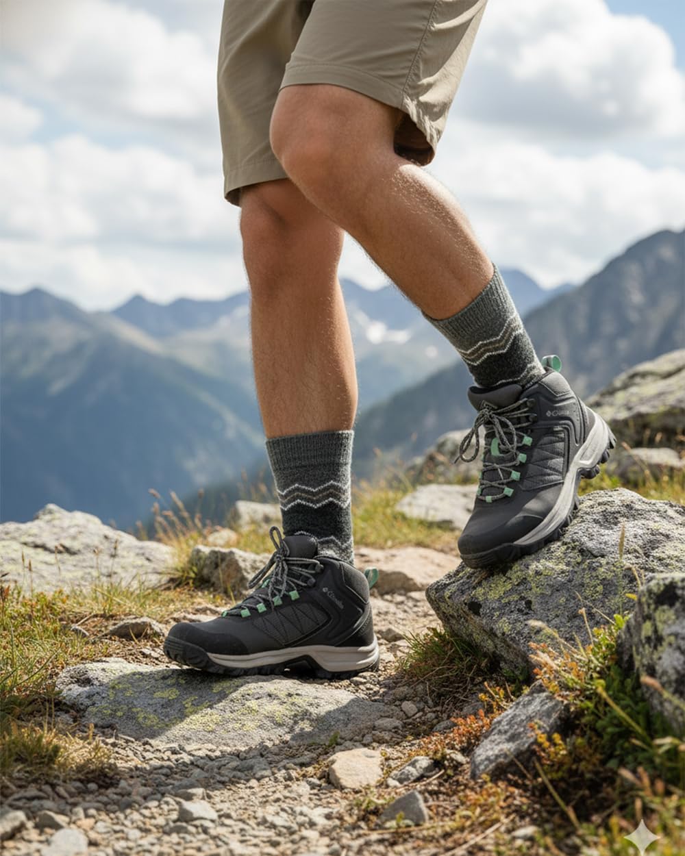 GoWith Alpaca Wool Socks for Men & Women, Alpaca-Merino Blend Warm Cozy Crew Socks, Thermal Regular-Fit Boot Socks - Image 6