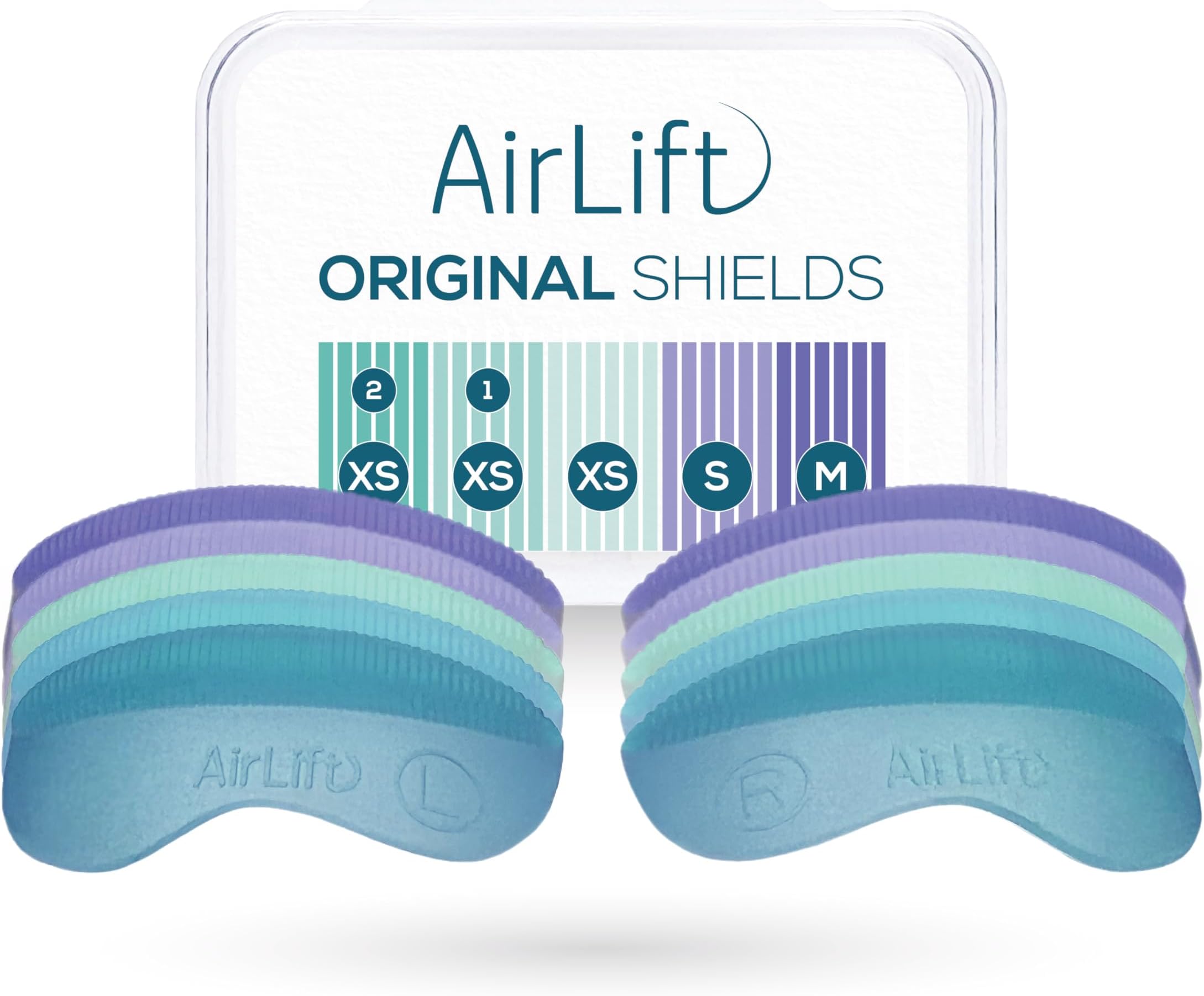 ORIGINAL Silicone Lash Lift Shields Combination Pack M S XS XS1 XS2 Reusable with Grooves