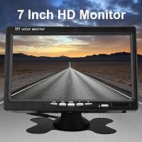 CICMOD 7 Colos Tolatókamera Monitor 18 IR LED Univerzális Parkolássegítő Rendszer 12V-24V 2