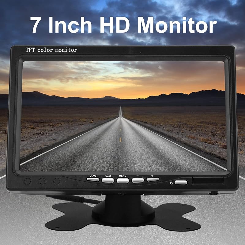 CICMOD 7 Colos Tolatókamera Monitor 18 IR LED Univerzális Parkolássegítő Rendszer 12V-24V