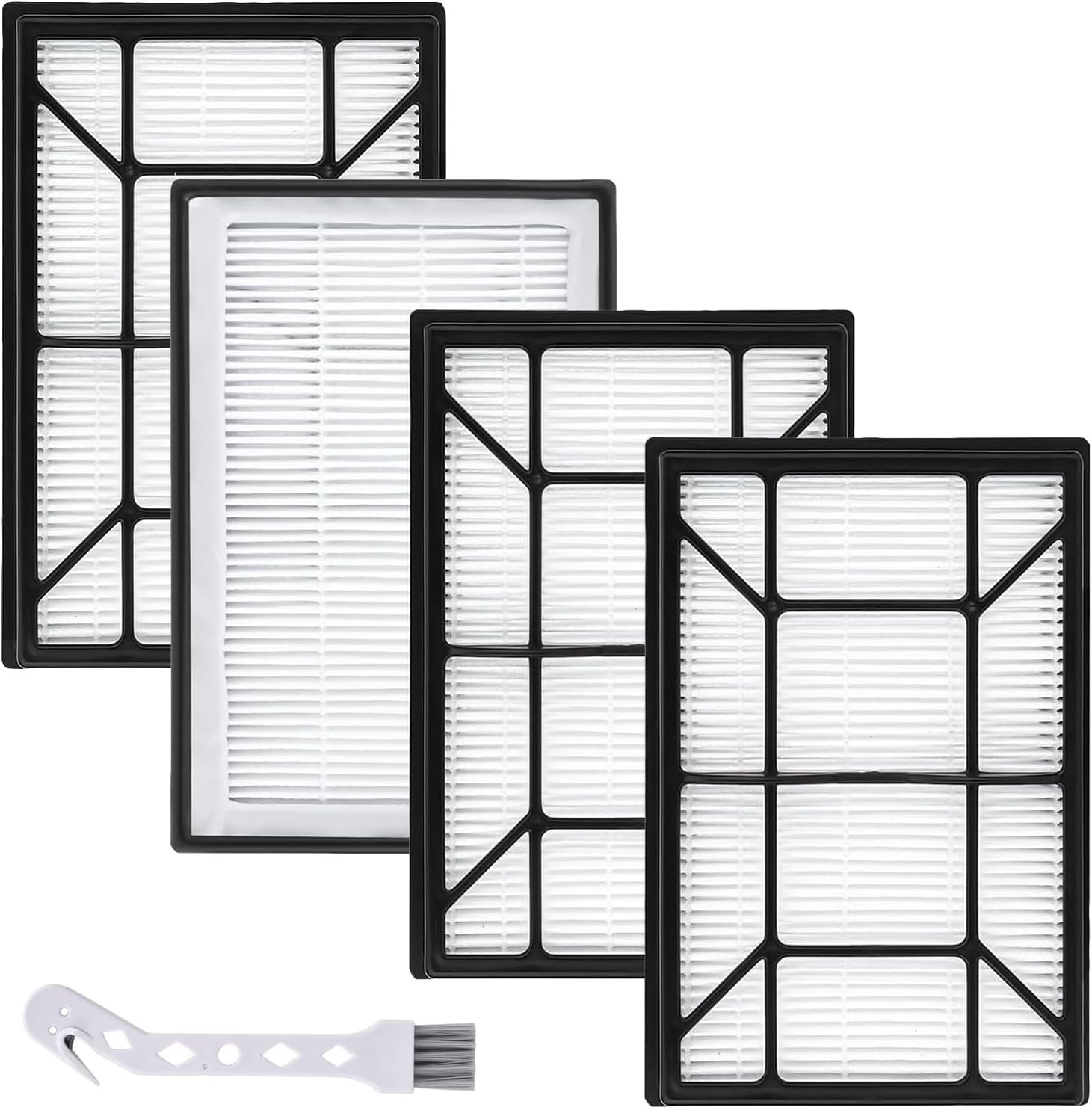 Alrens 4 Pack EF-9 53296 HEPA Filter for Kenmore Upright and Canister Vacuum 31150, 31140, 21814, 81714, 22614, BU1017, BU1018, 110065