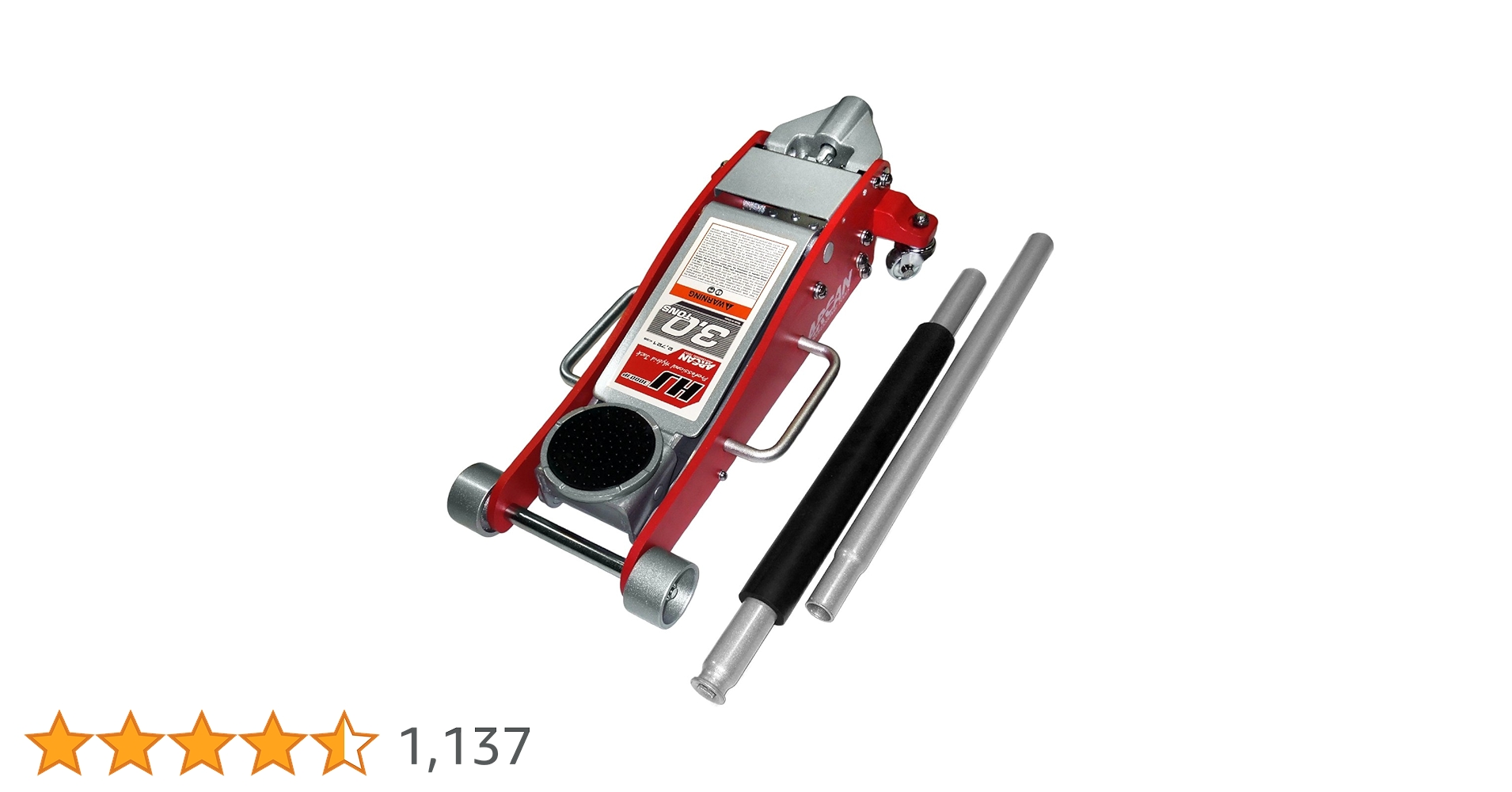 ナベヤERON3.2tラチェット式ジャッキハイジャッキHI-JAC HJC32 ナベヤERON3.2tラチェット式ジャッキハイジャッキHI-JAC HJC3