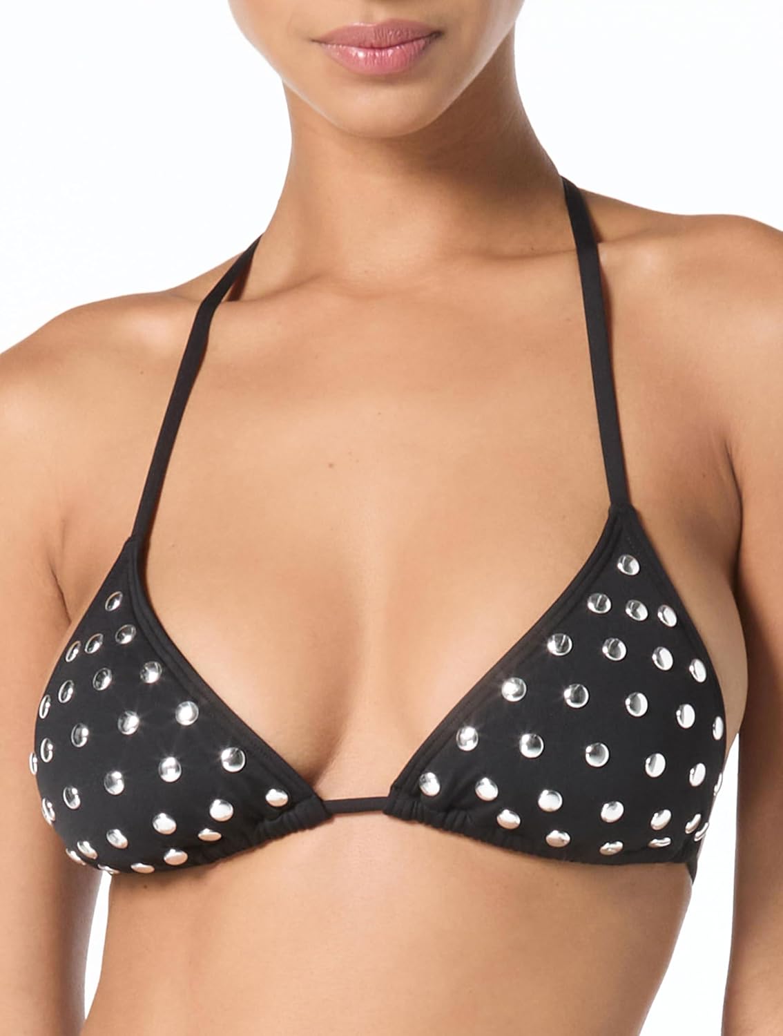 Michael Kors Women's Studded String Bikini Top