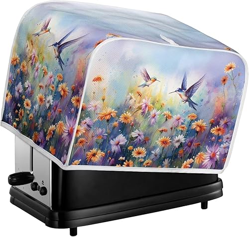 Vista 88 de Cubierta para tostadora de cocina, protector para hornear se adapta a la mayoría de tostadoras estándar de 4 rebanadas, mantiene la tostadora libre