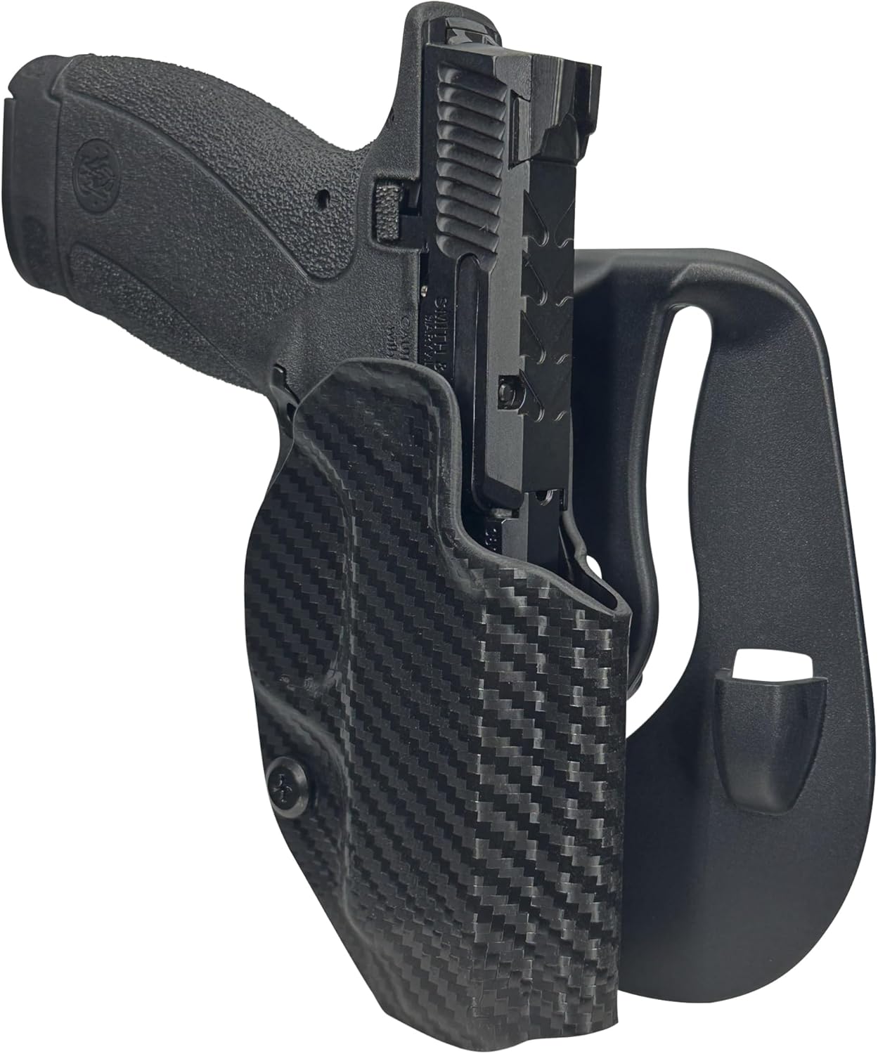 OWB Paddle Holster - Outside The Waistband fits S&W Bodyguard 2.0 Carry Comp