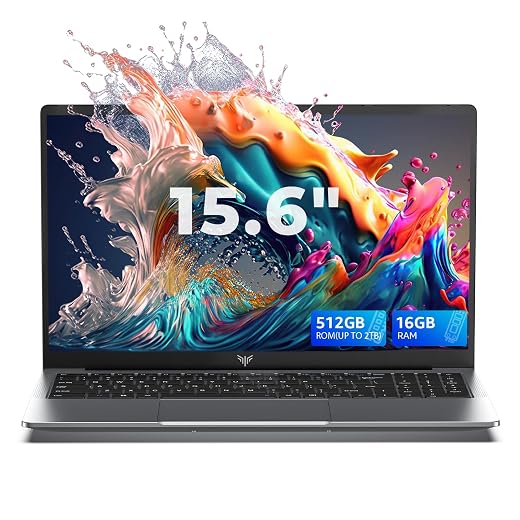 ACEMAGIC 15.6 Inch FHD Laptop Computer - Quad-Core N-97 Processor up to 3.6 GHz (Beat N5095) Laptop, 16GB DDR4 512GB SSD Notebook Computer, Supports WiFi 5, BT5.0, 3 x USB 3.2, 5000 mAh Battery