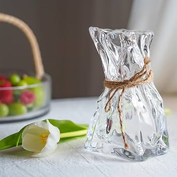 Amazon.co.jp: しょうせんかいしゃ 花瓶 おしゃれ ガラスベース