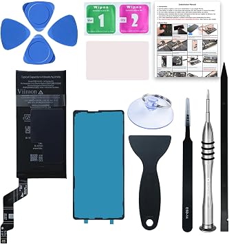 for Pixel 6a Battery Replacement Kits New Upgraded Compatible with Google Pixel 6a 6.1 Model GX7AS, GB62Z, G1AZG with Adhesive, Manual and Repair Tool Kits