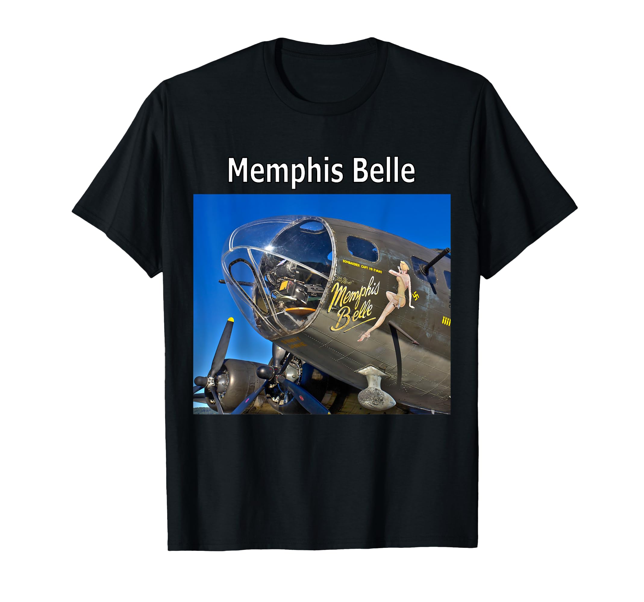 メンフィスベル 機長直筆サイン入りTシャツ & B-17(レベル・ハセガワ×２) メンフィスベル 機長直筆サイン入りTシャツ & B-17(レベル