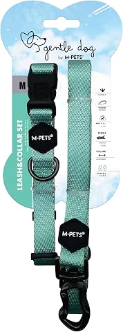M-Pets Gentle Dog Boyun Tasması Ve Gezdirme Set (M) Yeşil