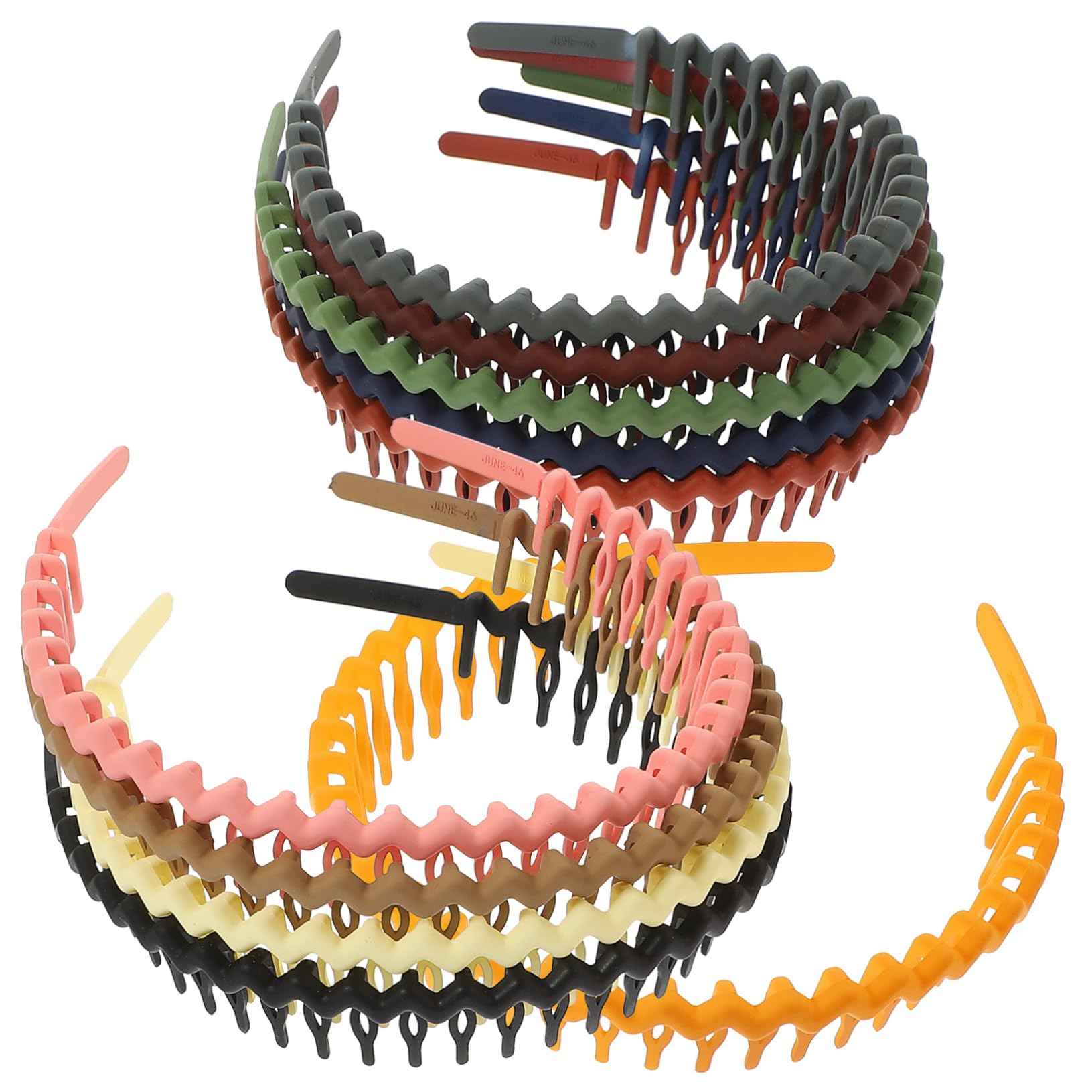 FRCOLOR 40 Pezzi Fascia Per In Plastica Toppers Per Testa Bandana Accessori Per Per Le Ragazze Accessori Per Della Ragazza Dei Della Ragazza