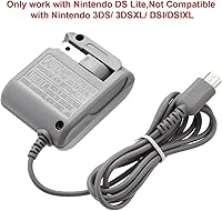 Vista 5 de Nuevo cable de alimentación adaptador de CA para batería Nintendo DS Lite