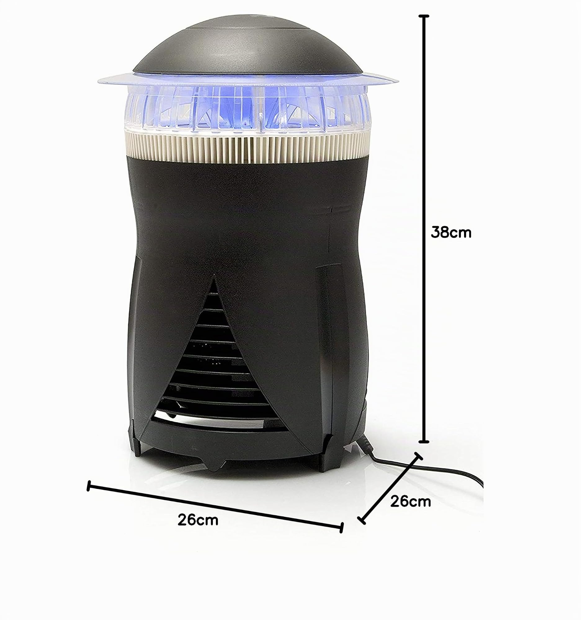 Sandokan Insect Killer Mosquito Zan – Lampada Elettroinsetticida Zanzariera Elettrica Lampada Antizanzare Sterminatore Insetti
