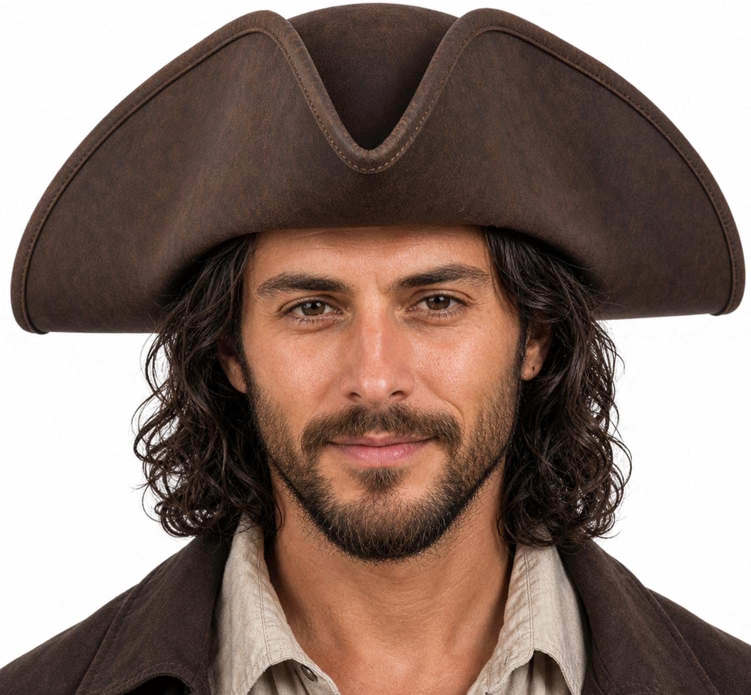 Pirate Tricorn Hat for Adults Halloween Costume