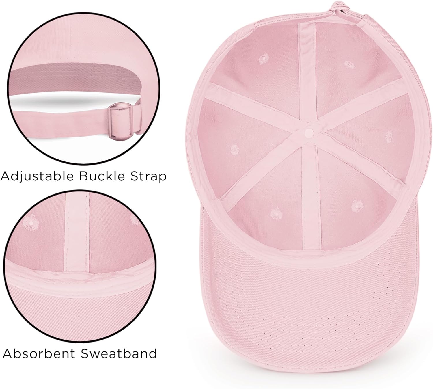 Sesame Street Elmo & Abby Kids Toddler Cap with Initial, Toddler Boys Hat, Youth Girl Baseball Cap, Cute Toddler Baseball Cap - Image 5