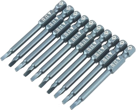 Triangular Screwdriver Bit Head Screwdriver Bit Screwdriver Bits 10 Pieces Triangular Screwdriver Bits Length 65 mm Screwdriver Bit Sets