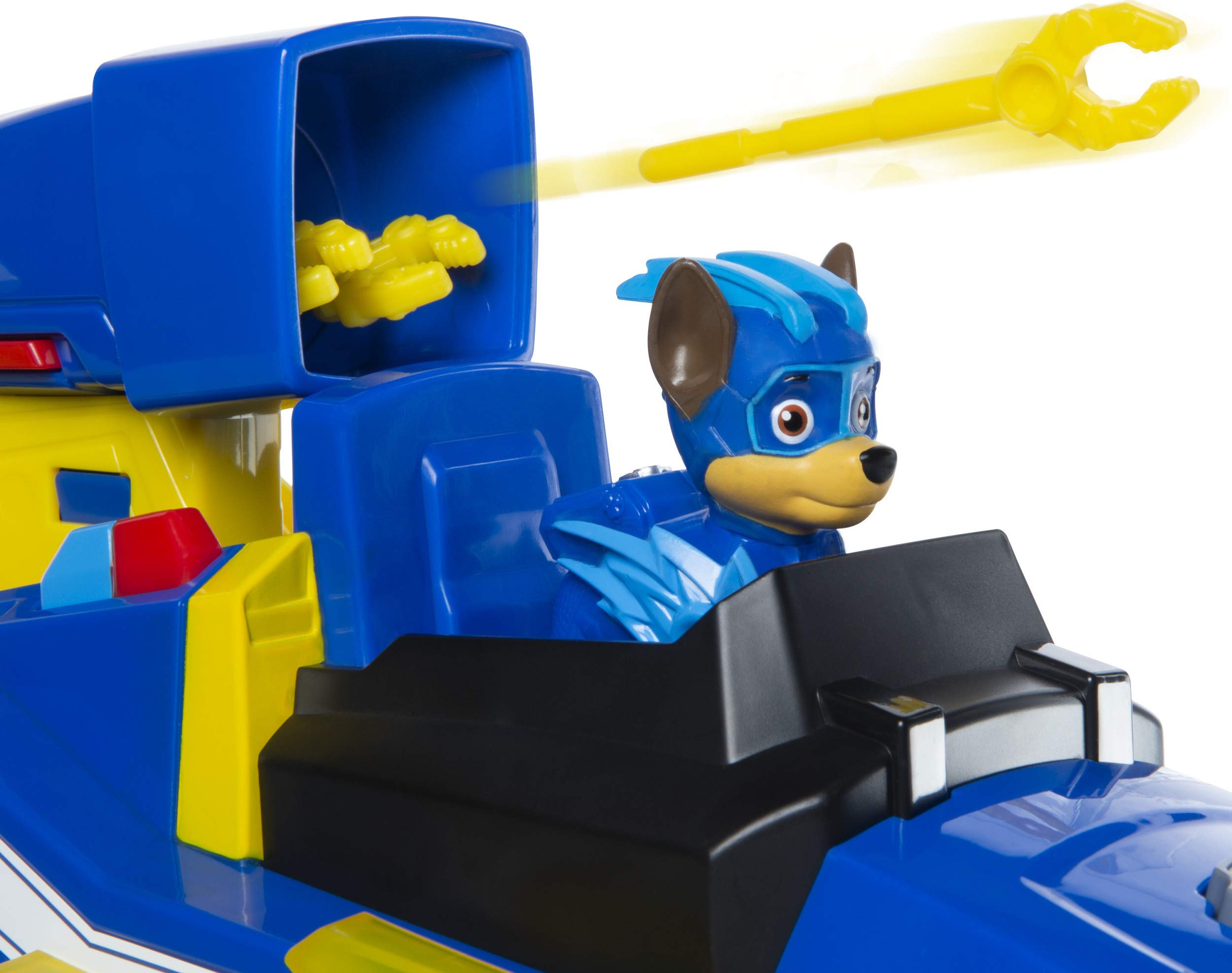 PAW Patrol Mighty Pups Charged Up Chase Trasformando Veicolo Deluxe con Luci e Suoni