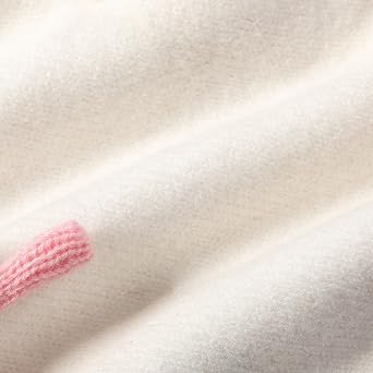 Girl's Bow Knitted Cardigan Cute Toddler Long Sleeve Crewneck Cardigans Cropped Sweater Outwear
