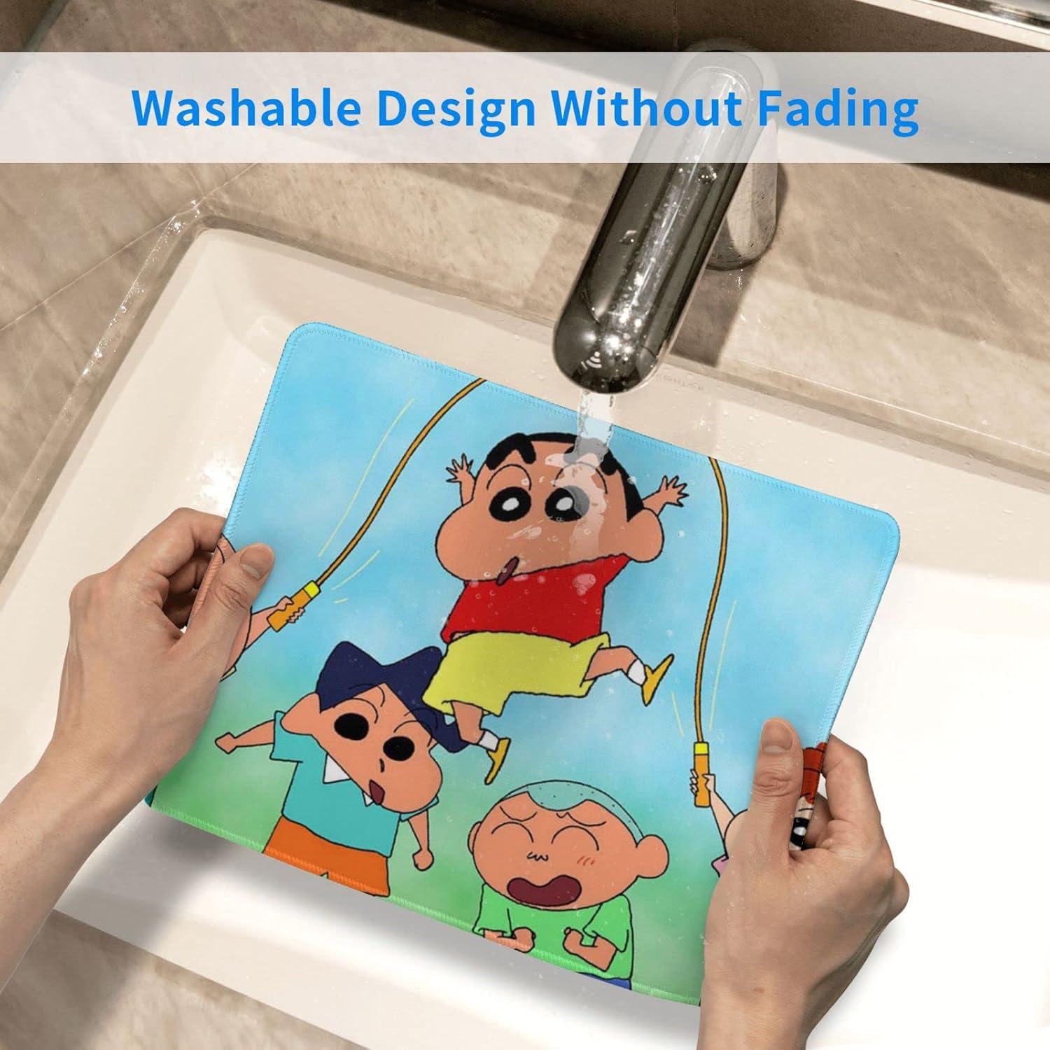 情熱セール クレヨンしんちゃん ゲーミングマウスパッド マウスパッド ゲーミング 大型 キーボードパッド 防水 ズレない Sungaipenuhkota Go Id