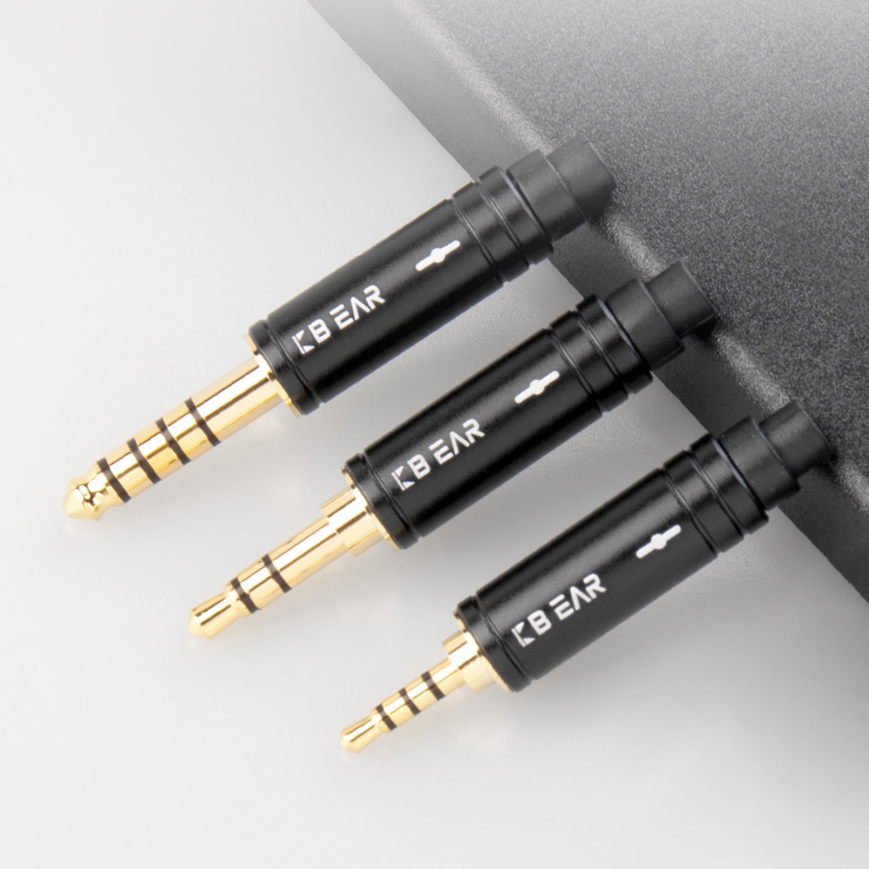 KBEAR ST16 HiFi-In-Ear-Monitor-Upgrade-Kabel, 5N-Einkristall, mit Splitter, IEM-Kopfhörer-Wechselkabel, QDC für ZSN PRO, ZSN PRO X, ZS10 PRO, ZS10 PRO X, AS16PRO, PR2 (4,4 mm QDC, braun und blau)